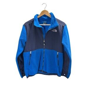 The North Face Fleece Jacket Boy's Size XL Blue Color Block